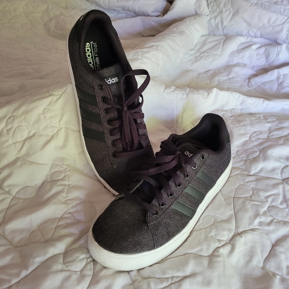 Adidas Ortholite Charcoal Running Sneakers Shoes Men's Sz9